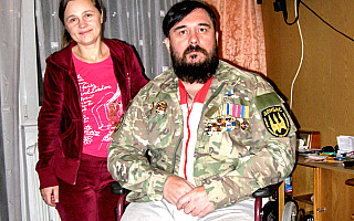 Ranni żołnierze z Ukrainy na rehabilitacji w Polsce